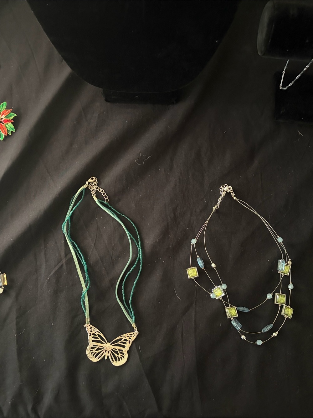 🦋 Y2K FAIRYCORE GREEN JEWELRY LOT 🍃✨ - Picture 8 of 16